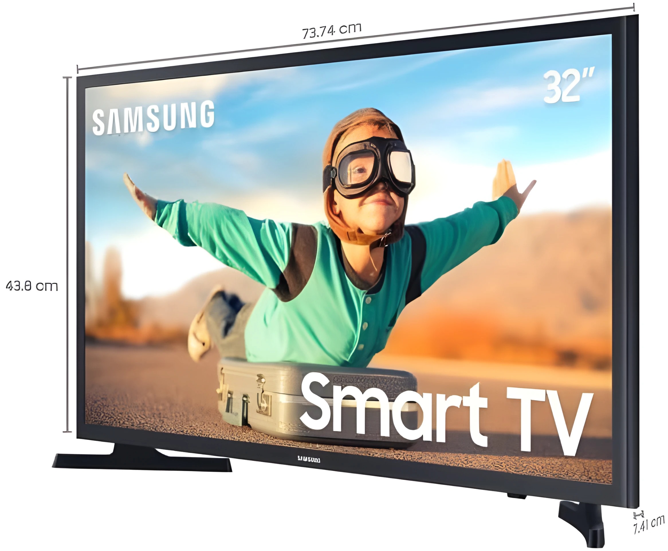 Samsung UN32T4300AGXZD - Smart TV LED 32" HD, Wifi, HDMI, USB - Image 2