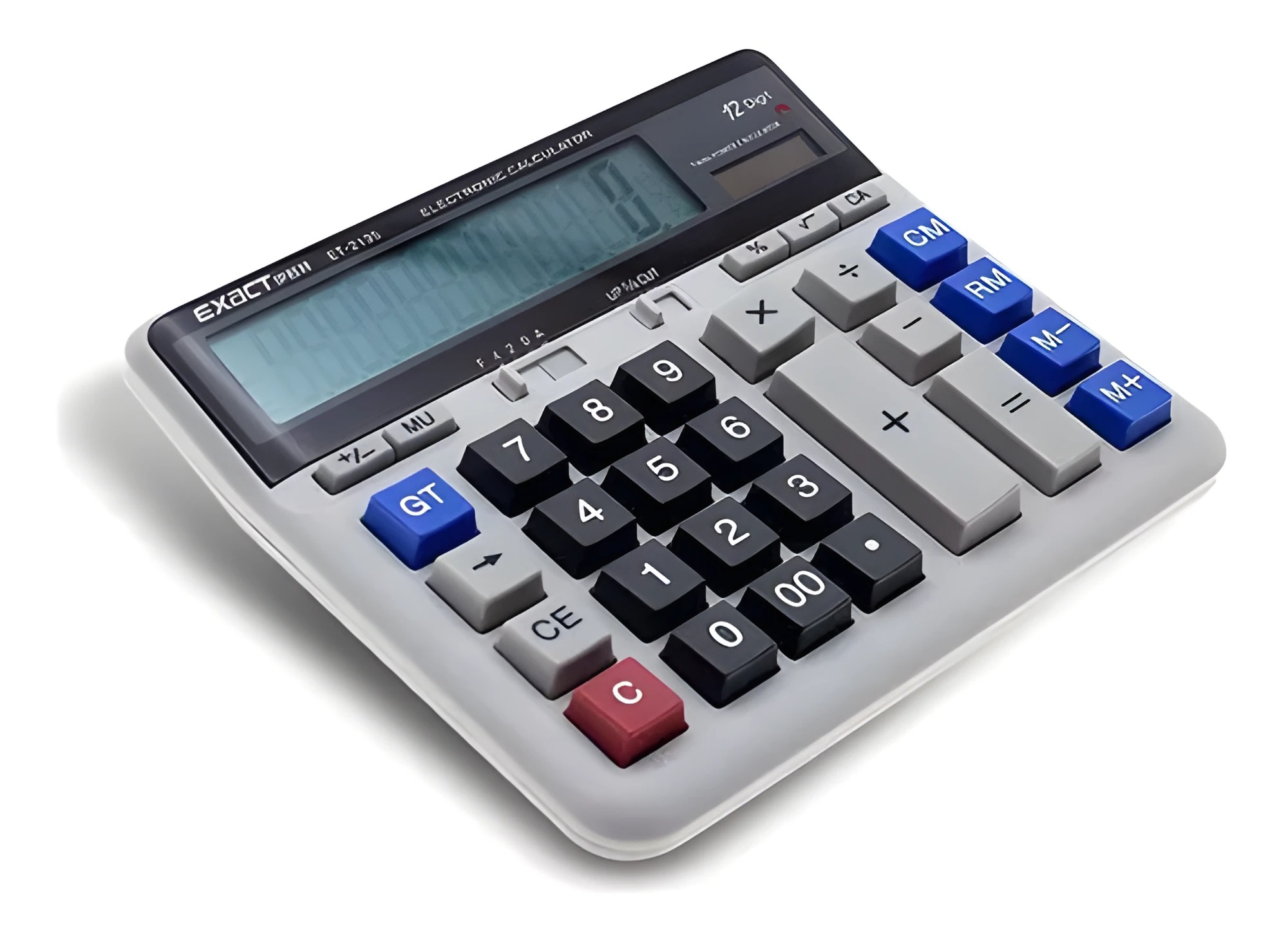 Calculadoras Calculando O Contador Eletrônico Grande Do Comp