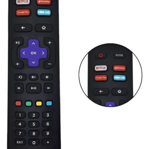 Controle Remoto Compatível Tv Philco Roku Smart Ptv32g70rch