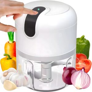 Mini Processador Moedor De Alimentos 250mL 3 Lâminas usb potente alho cebola cor sortidos 110V 220v