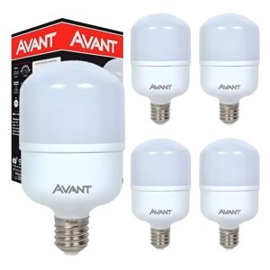 Kit 5 Lâmpadas Led 30w Bulbo 6500k Branco Frio Cor da luz Branco-frio 110V/220V