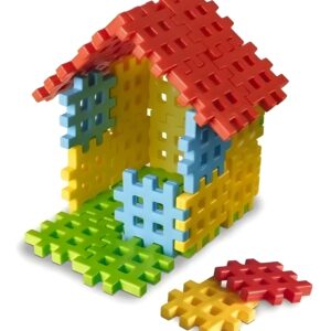 Blocos Montar E Criar Com 60 Peças - Cometa