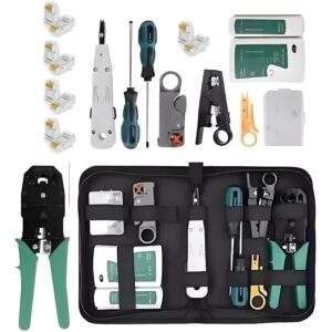 Kit Ferramentas Rede Informática Testador Lan Crimpar Rj45