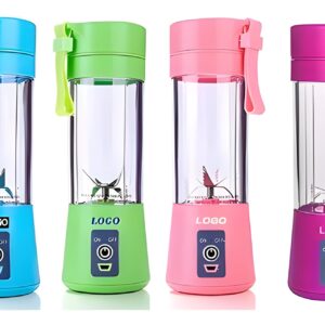 Mini Liquidificador Portátil Recarregável Pratico 6 Lâminas