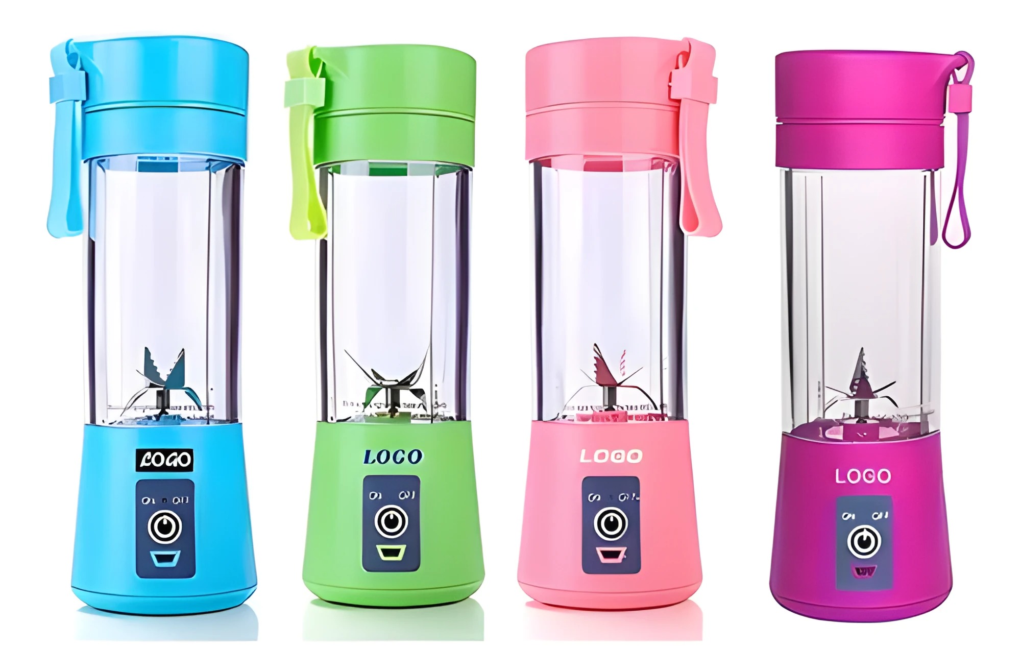 Mini Liquidificador Portátil Recarregável Pratico 6 Lâminas